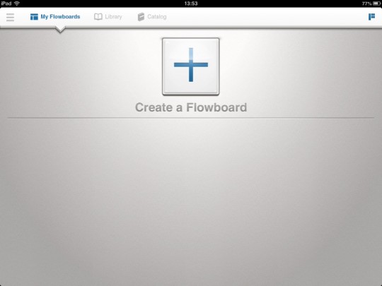 Create new Flowboard