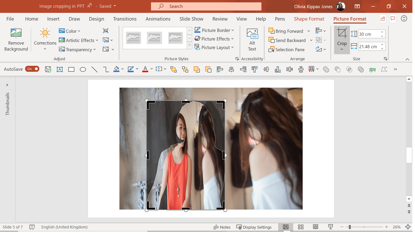 free form image crop
 Custom image cropping in PowerPoint | BrightCarbon