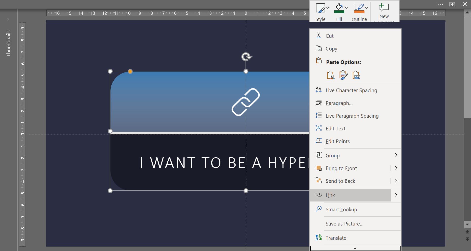 how can i create an interactive powerpoint presentation