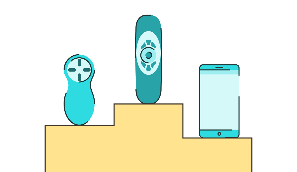 Best Presentation Remotes Clicker, air mouse, smart TV remote, or