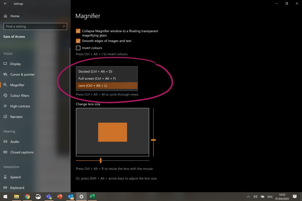 how to make presentation full screen on zoom