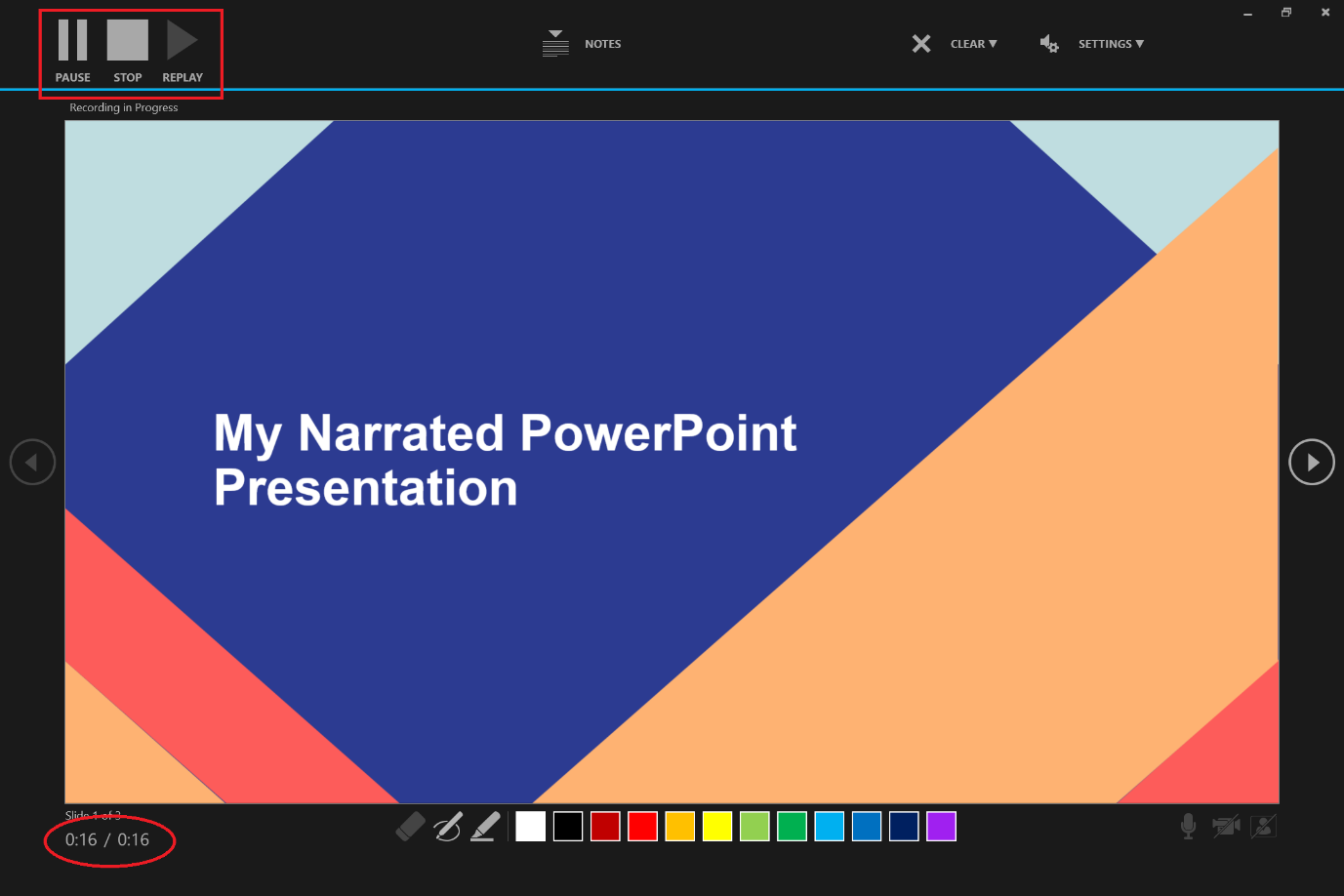 recording narration in powerpoint