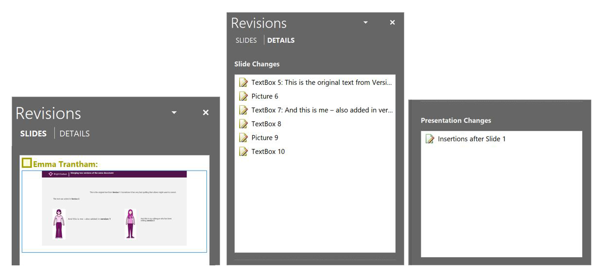 compare and combine powerpoint