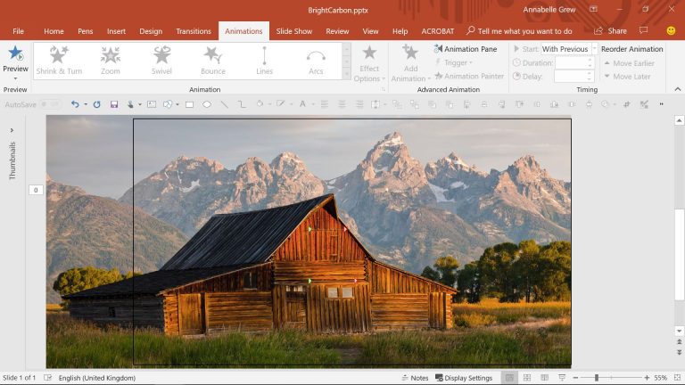 How to create a parallax scrolling effect in PowerPoint in 5 easy steps ...