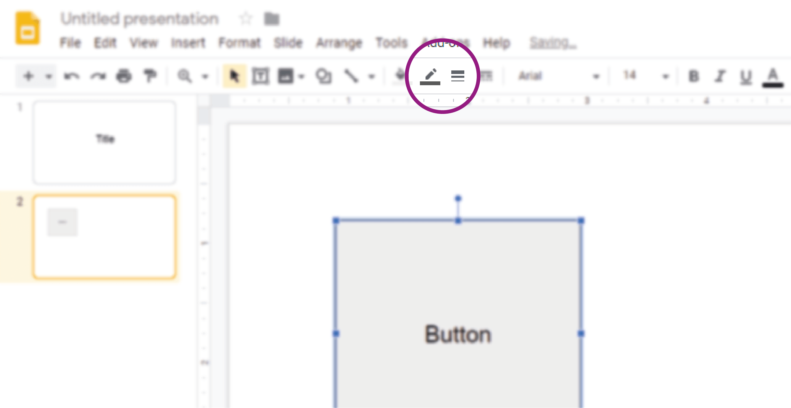 how to make a google presentation interactive