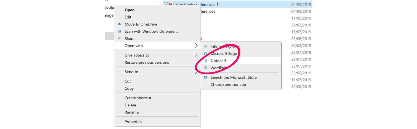 cannot save word document as copy from within powerpoint