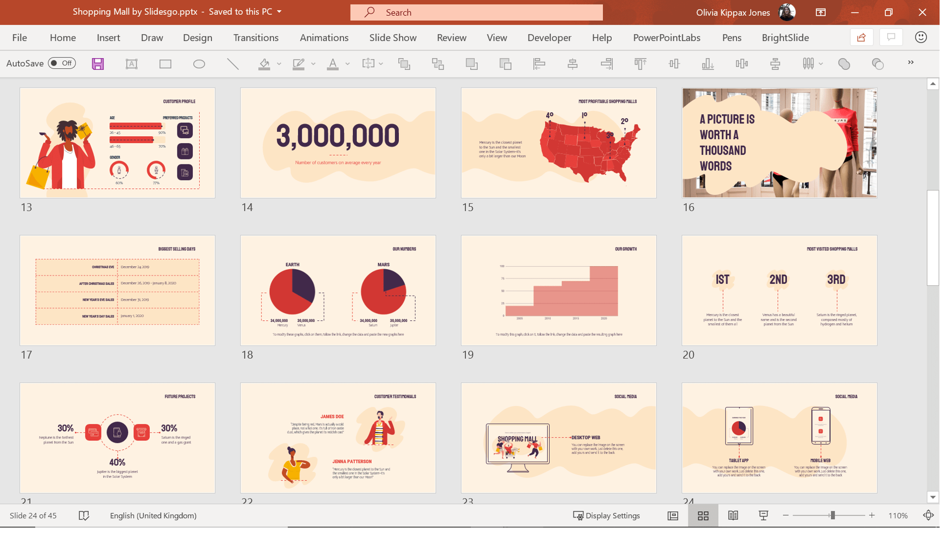 The best free PowerPoint templates online  BrightCarbon With How To Create A Template In Powerpoint