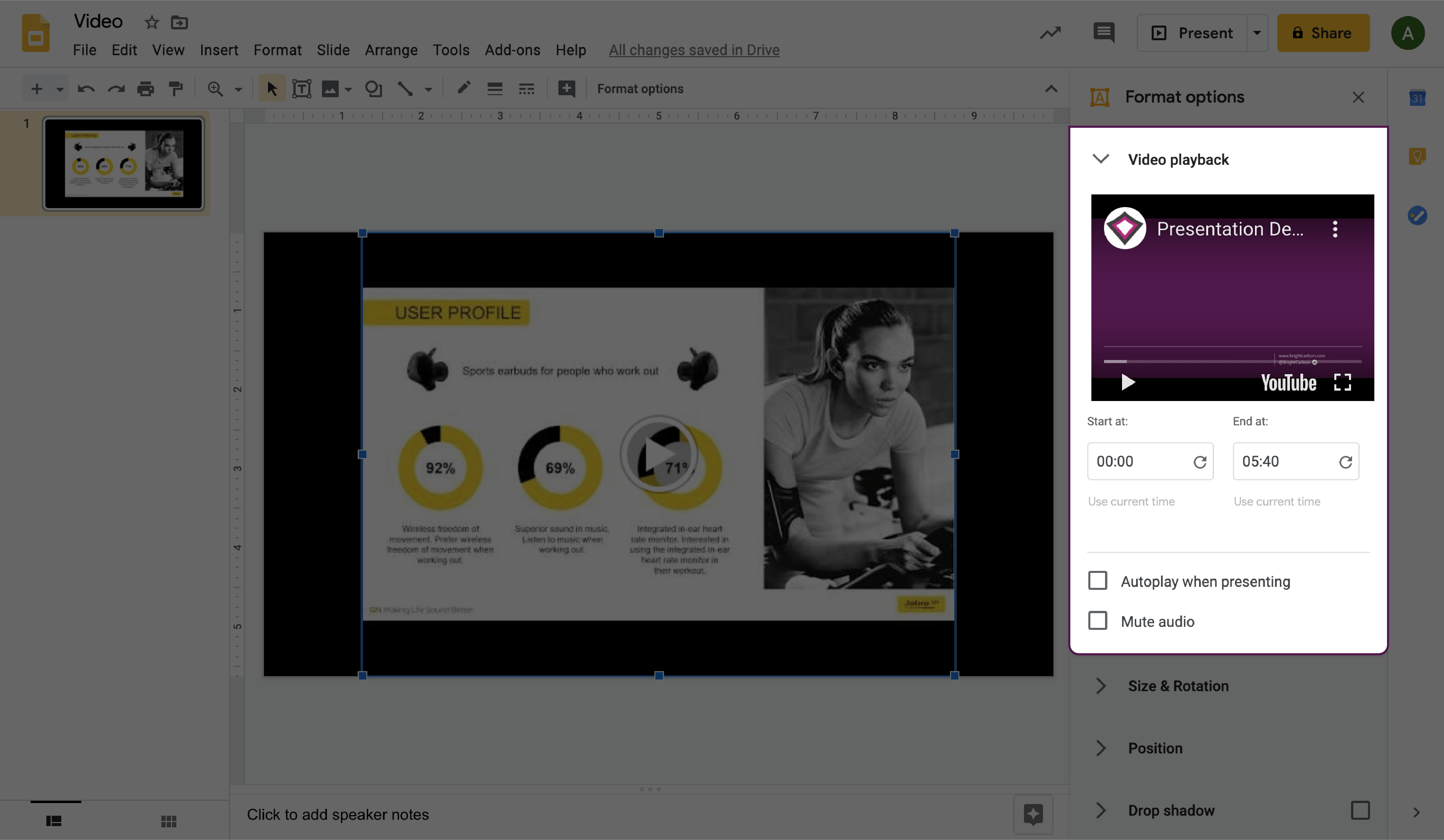 How to insert video and audio into Google Slides | BrightCarbon
