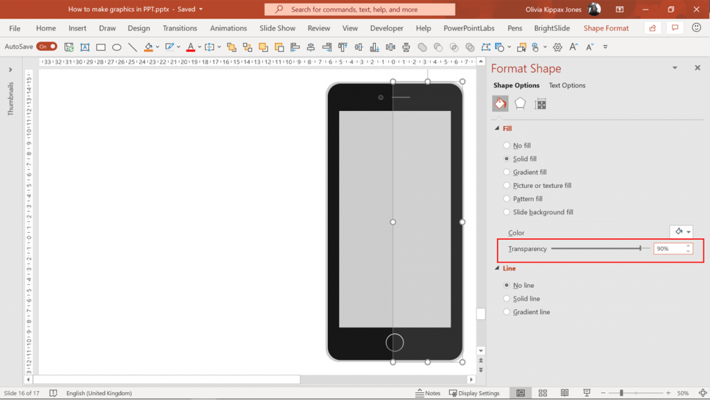 How to create a media holder graphic in PowerPoint BrightCarbon