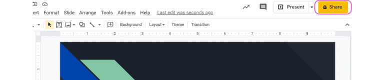 How to share your Google Slides presentation | BrightCarbon