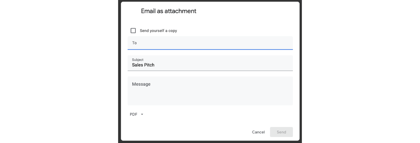 how to create presentation in gmail