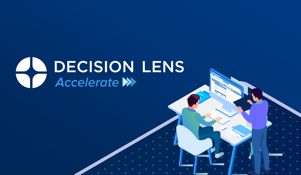 Decision Lens Accelerate overview BrightCarbon