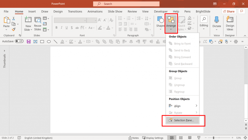 how to create a drop down list in powerpoint