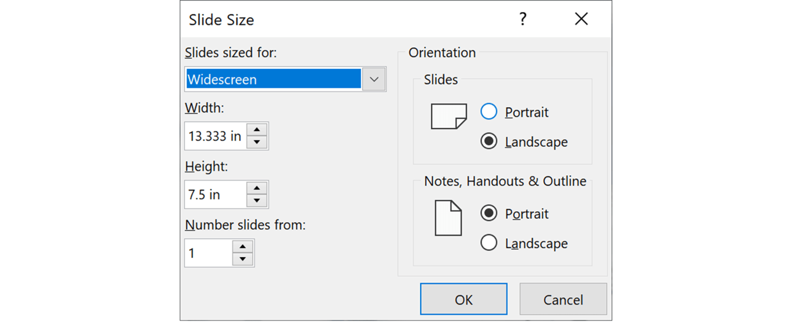 powerpoint presentation slide size pixels