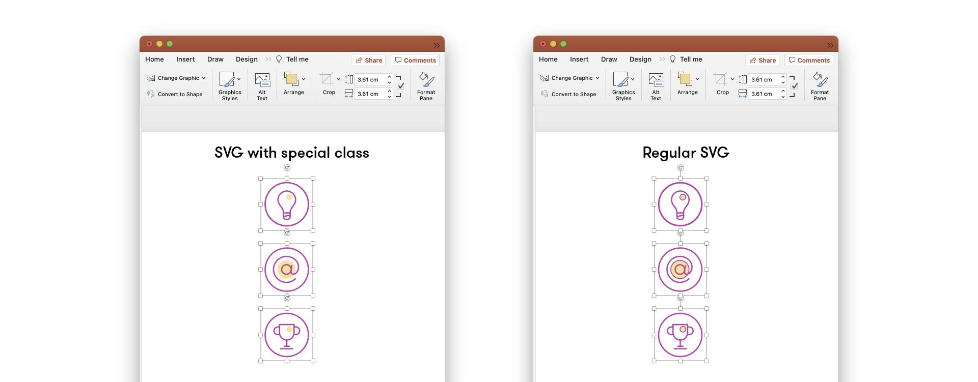 powerpoint presentation icon format