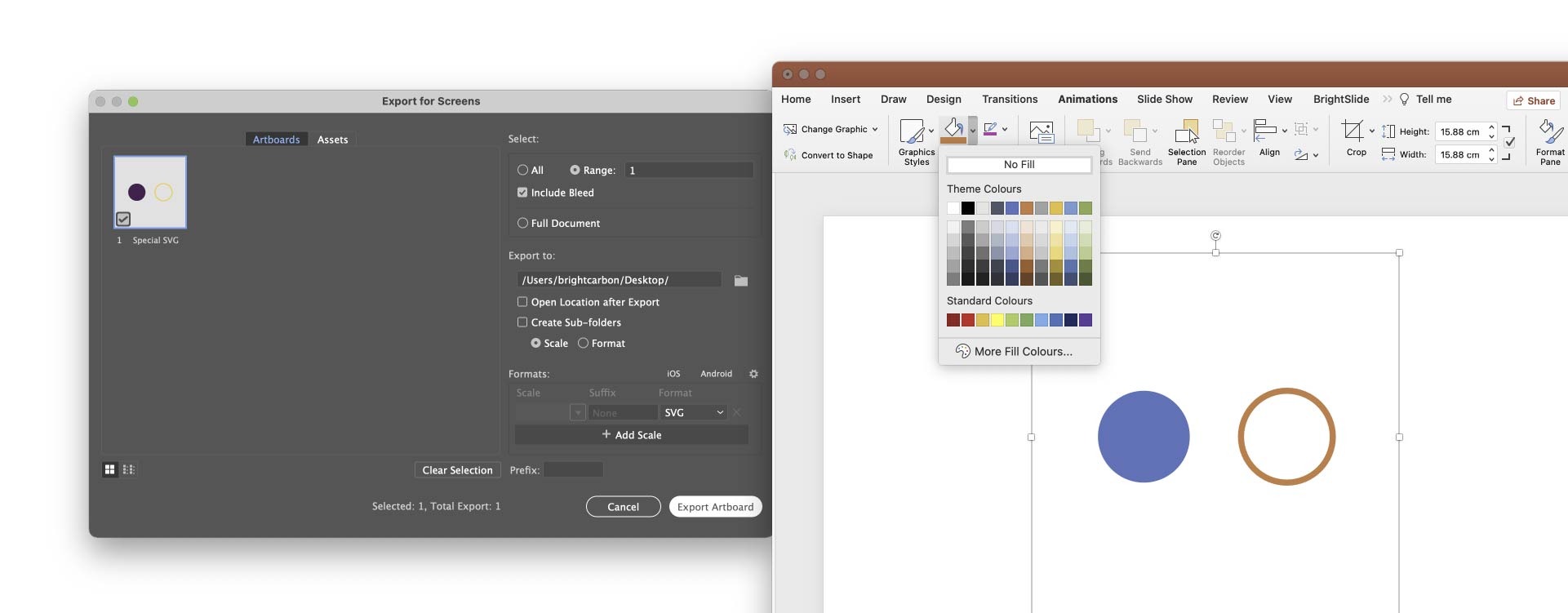 powerpoint presentation icon format