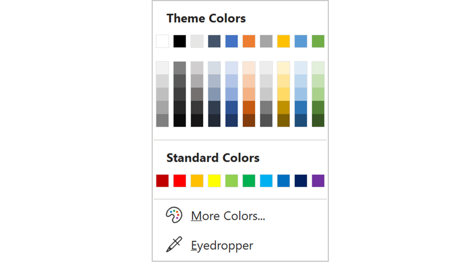 font rgb colors in powerpoint for mac