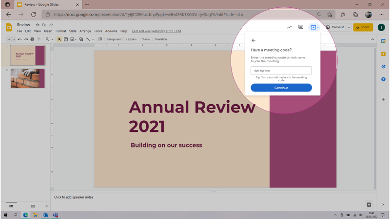 Google Slides Review