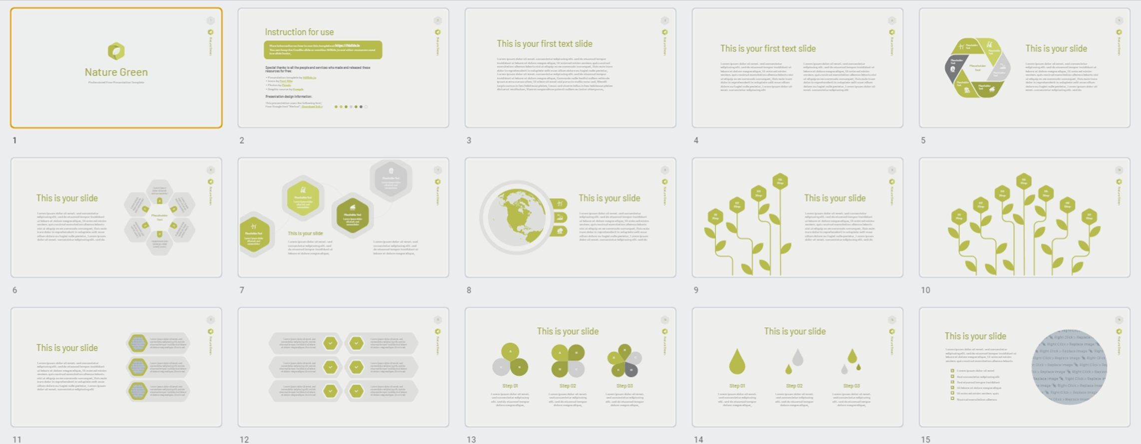 Slide layouts