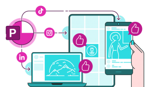 change your powerpoint canvas for any social post