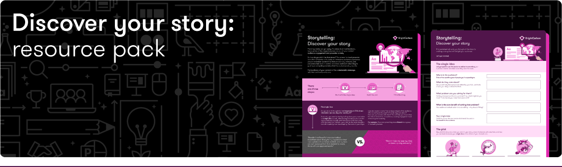 Discover your story resource pack