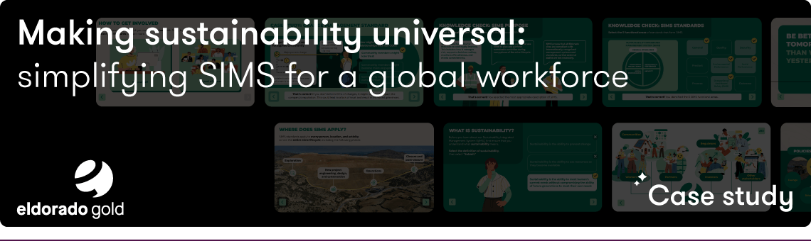 making sustainability uiversal: simplifying SIMS for a global workforce